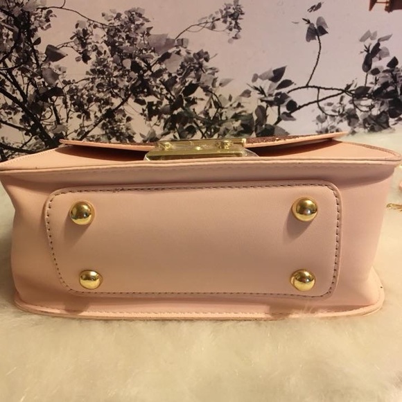 New Pink Glitter Purse Tote Bag - Picture 6 of 6